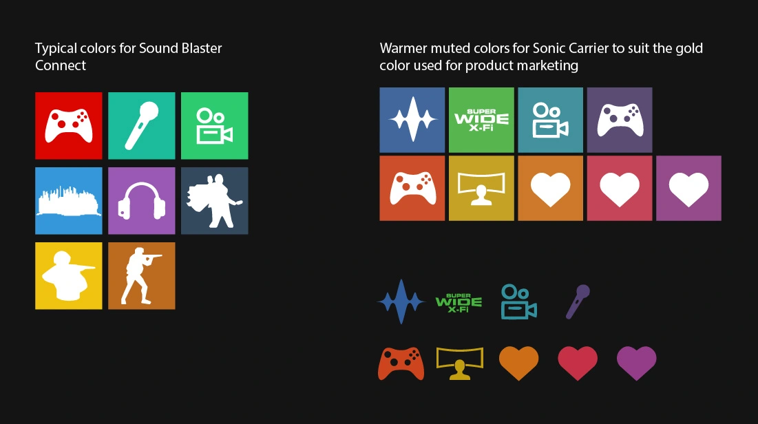 Adjusted colors for the Sonic Carrier